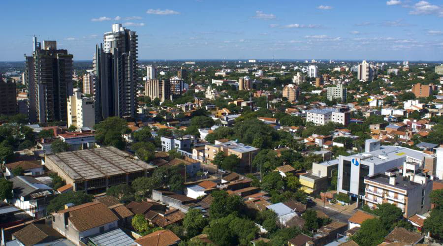 Offres de location de voitures les plus intéressantes à Asunción