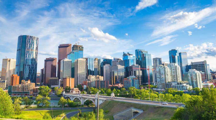 Meilleures offres de location de voitures à l'aéroport de Calgary