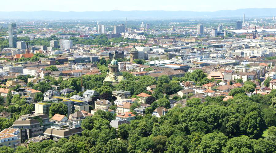 Meilleures offres de location de voitures à la gare de la ville de Mannheim Mannheim